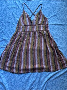 Roxy Striped Mini Dress